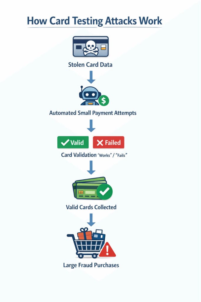How Card Testing Attacks Work