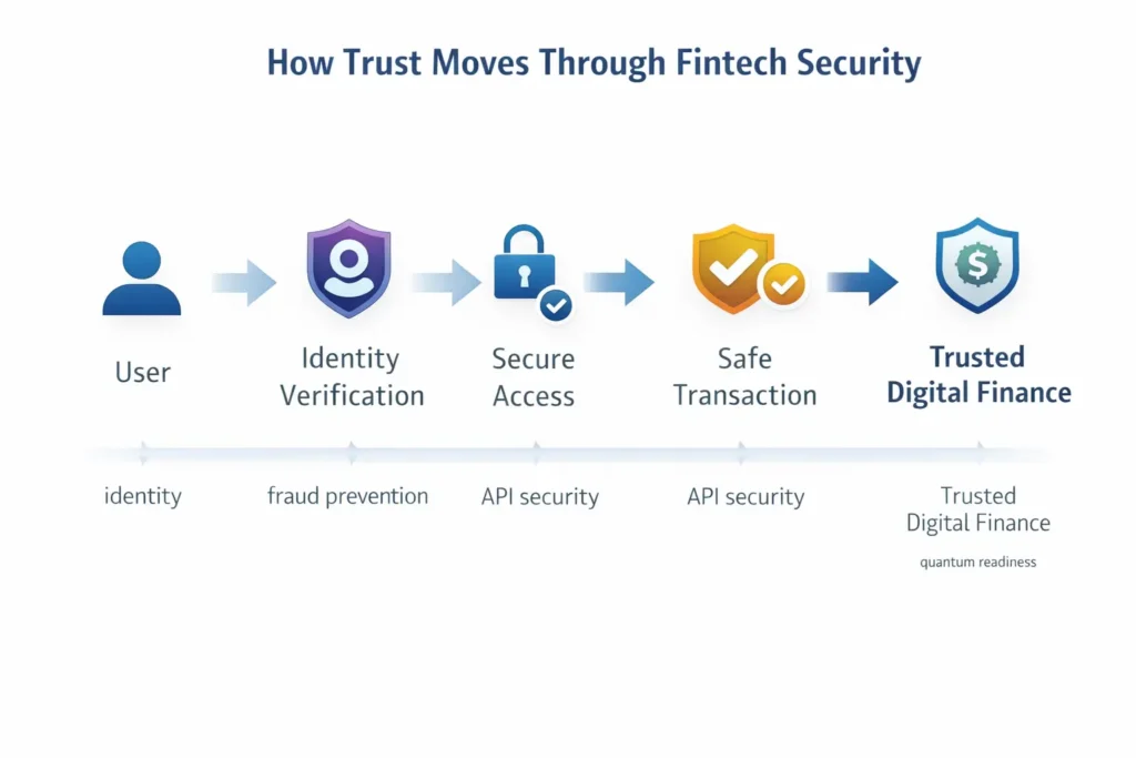 How Trust Moves Through Fintech Security
