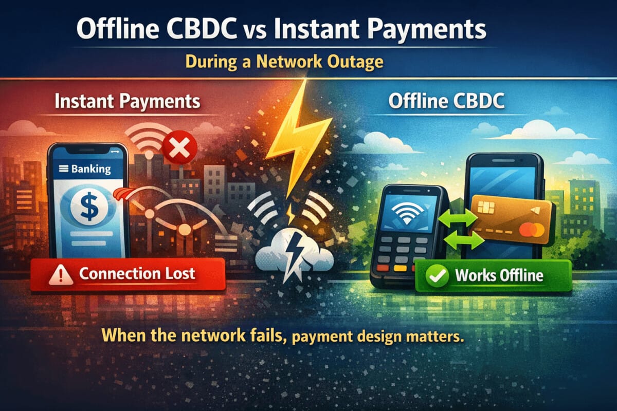 Offline CBDC vs Instant Payments
