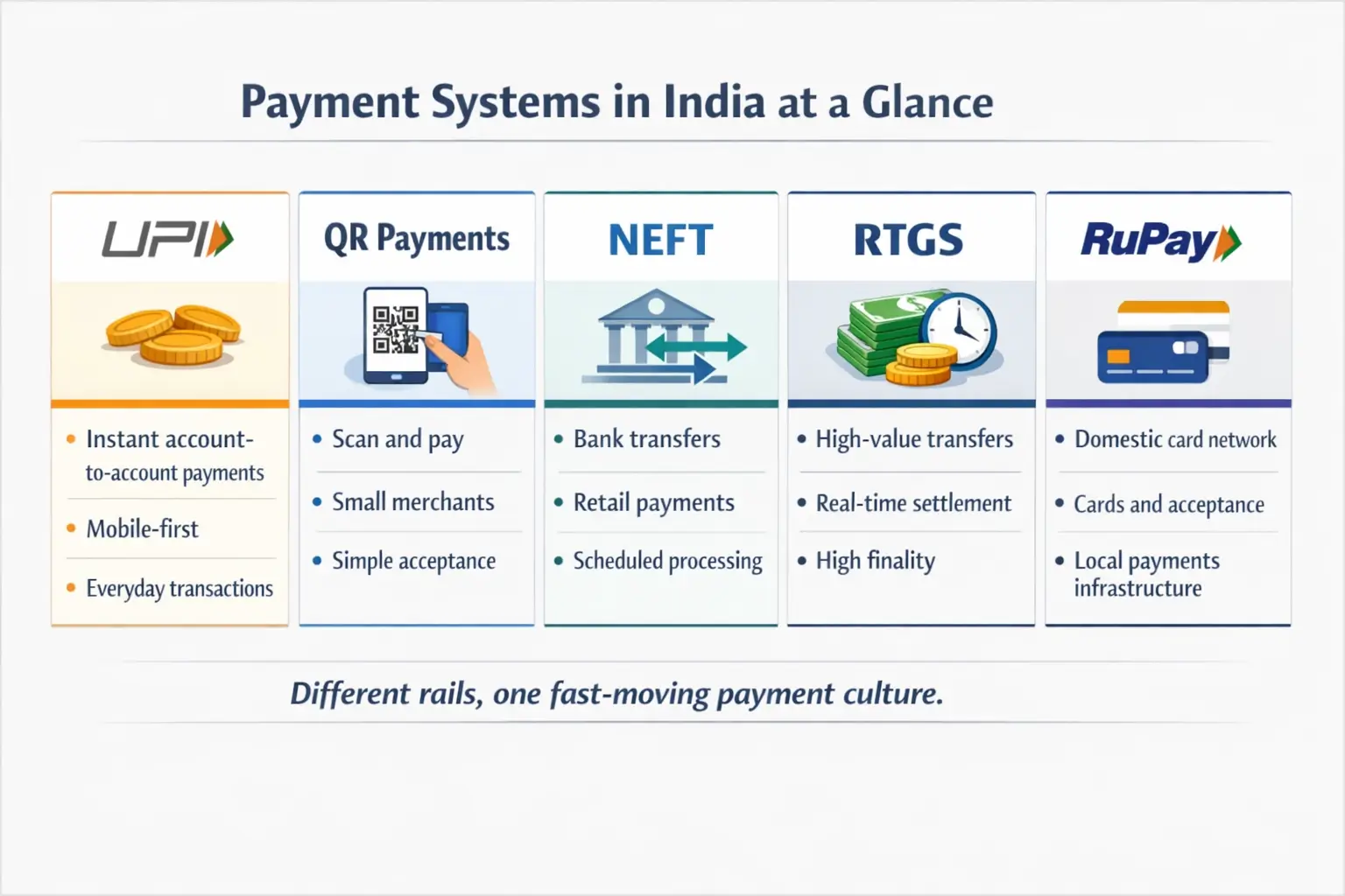Payment Systems in India at a Glance