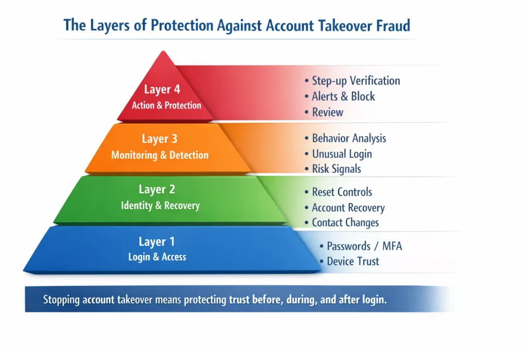 The Layers of Protection Against Account Takeover Fraud