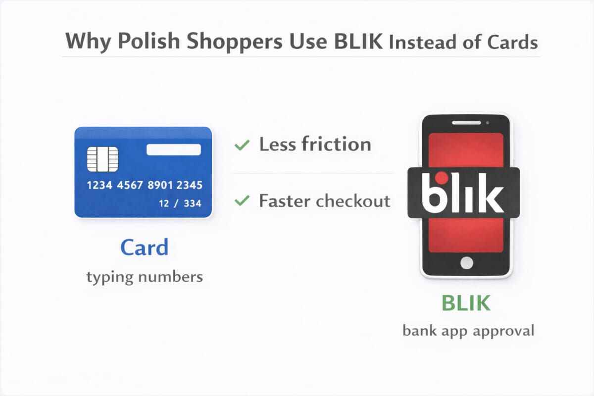 Why Polish Shoppers Use BLIK Instead of Cards